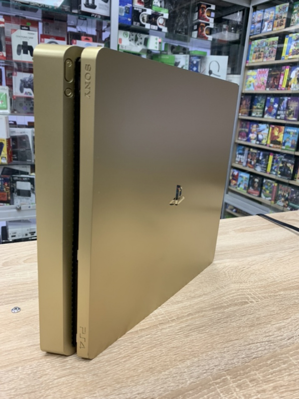 PlayStation 4 Slim (золотистая) 500gb [USED]. Купить PlayStation 4 Slim (золотистая) 500gb [USED] в магазине 66game.ru