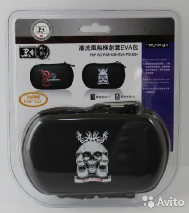 картинка Защитный чехол PSP Go Fashion EVA Pouch. Купить Защитный чехол PSP Go Fashion EVA Pouch в магазине 66game.ru