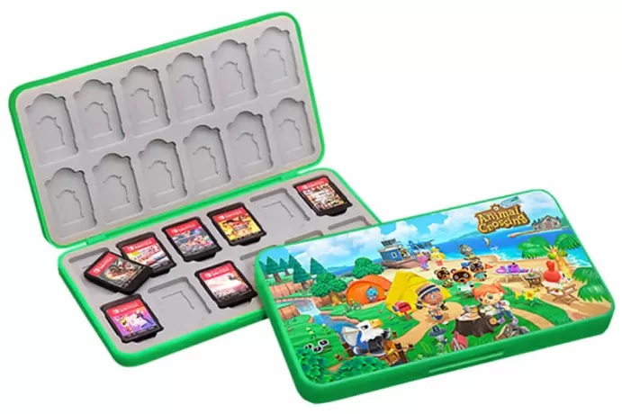 картинка Кейс для игр Switch на 24 картриджа Animal Crossing. Купить Кейс для игр Switch на 24 картриджа Animal Crossing в магазине 66game.ru