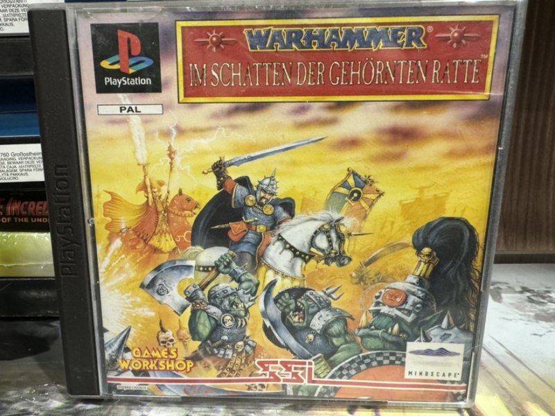 картинка Warhammer - Shadow of the Horned Rat original [PS1, английская версия] USED от магазина 66game.ru