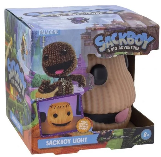 картинка Светильник Paladone Sackboy Light with Sound (024446) от магазина 66game.ru
