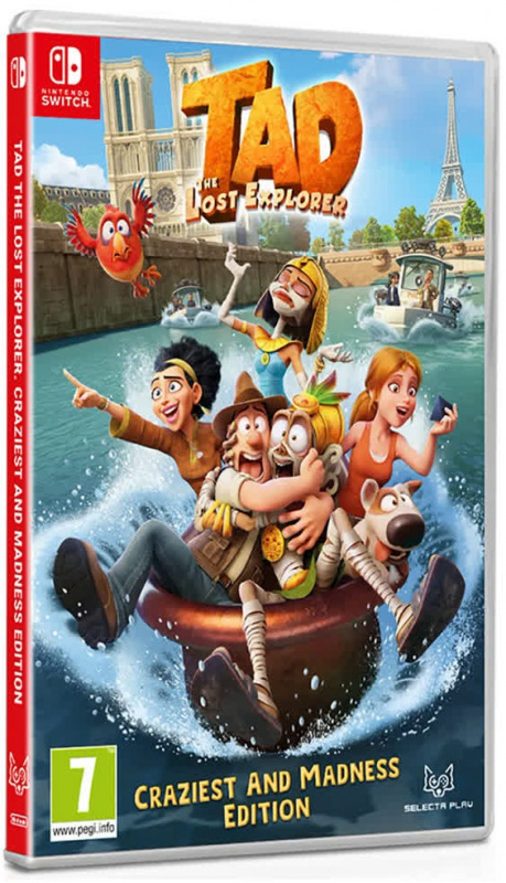  Tad the Lost Explorer Craziest and Madness Edition [Nintendo Switch, английская версия]. Купить Tad the Lost Explorer Craziest and Madness Edition [Nintendo Switch, английская версия] в магазине 66game.ru