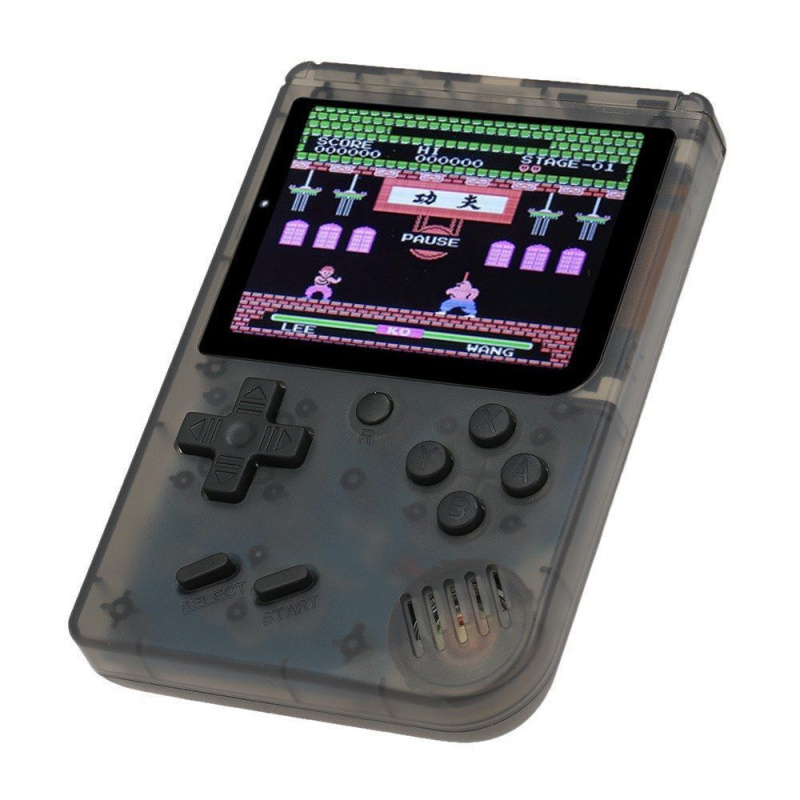 картинка Портативная игровая приставка RG300 Crysal Black (черная) от магазина 66game.ru