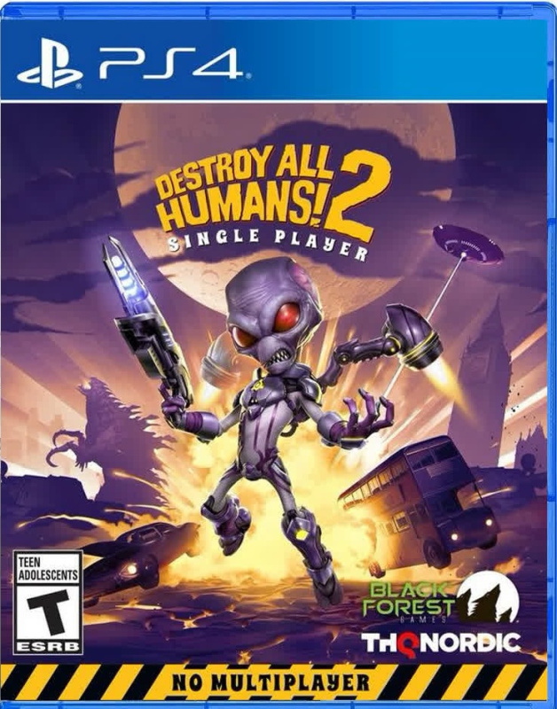 картинка Destroy All Humans! 2 Reprobed: Single Player [PS4, русские субтитры]. Купить Destroy All Humans! 2 Reprobed: Single Player [PS4, русские субтитры] в магазине 66game.ru