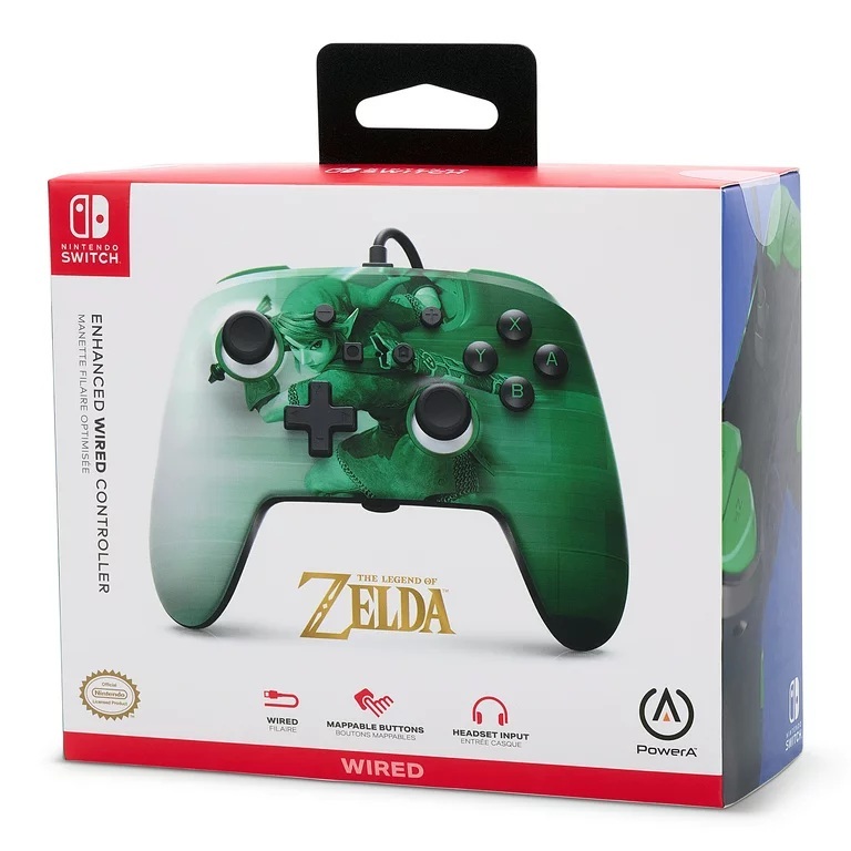 картинка Геймпад PowerA для Nintendo Switch Heroic Link Everything Else. Купить Геймпад PowerA для Nintendo Switch Heroic Link Everything Else в магазине 66game.ru