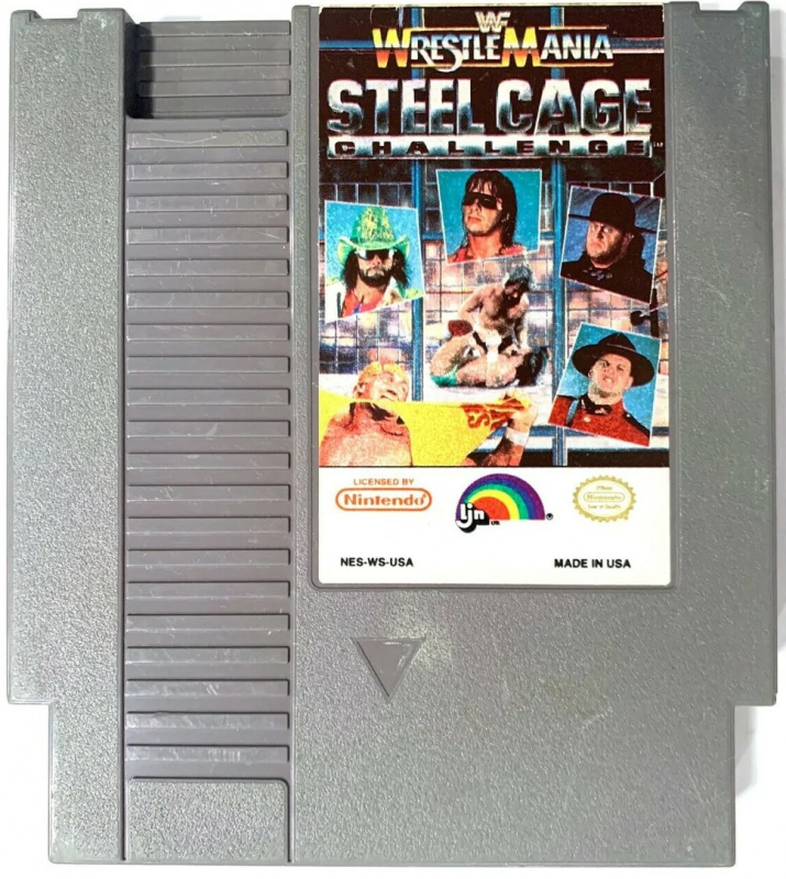 картинка WWF WrestleMania - Steel Cage Challenge ORIGINAL !!! Pal A от магазина 66game.ru