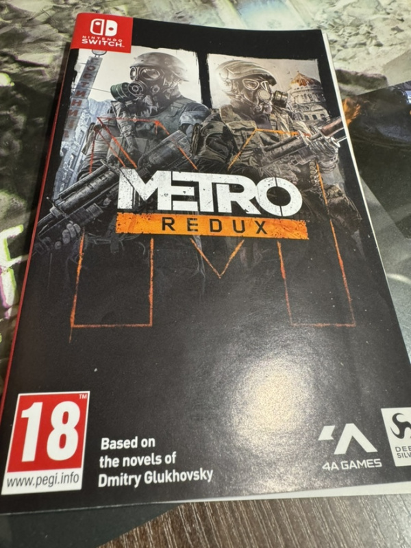 картинка Обложка игры Метро 2033: Возвращение (Redux) Nintendo Switch. Купить Обложка игры Метро 2033: Возвращение (Redux) Nintendo Switch в магазине 66game.ru
