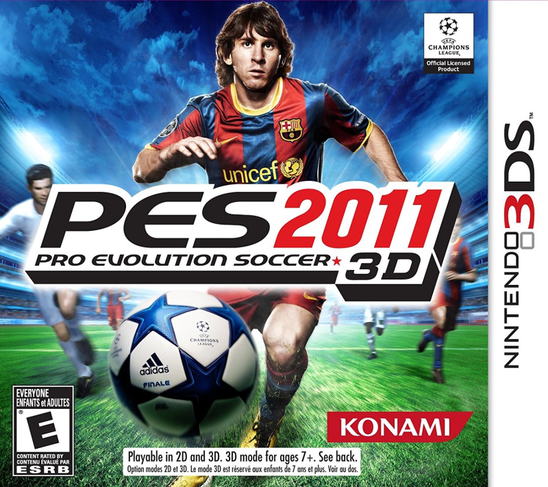 картинка Pro Evolution Soccer 2011[3DS]. Купить Pro Evolution Soccer 2011[3DS] в магазине 66game.ru