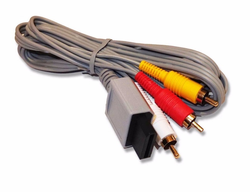 картинка AV кабель для Nintendo Wii (AV Cable). Купить AV кабель для Nintendo Wii (AV Cable) в магазине 66game.ru