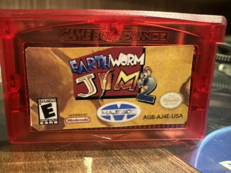 картинка Earthworm Jim 2  (русская версия) [GBA]. Купить Earthworm Jim 2  (русская версия) [GBA] в магазине 66game.ru