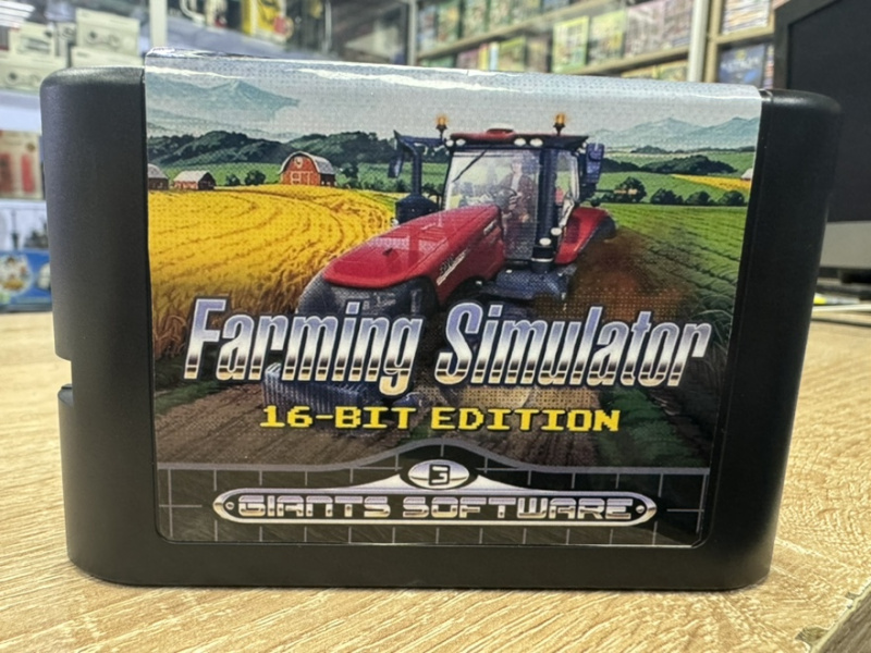 картинка Farming Simulator16 Bit [английская версия][Sega]. Купить Farming Simulator16 Bit [английская версия][Sega] в магазине 66game.ru