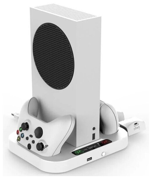 картинка Подставка Multi-Function Charging Station Xbox Series S iPega (PG-XBS012). Купить Подставка Multi-Function Charging Station Xbox Series S iPega (PG-XBS012) в магазине 66game.ru