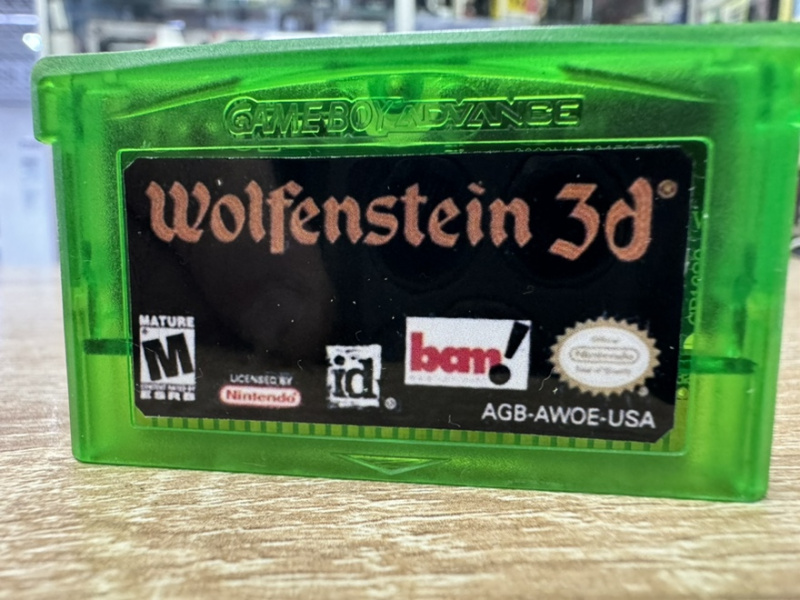 картинка Wolfenstein 3D (русская версия)[GBA]. Купить Wolfenstein 3D (русская версия)[GBA] в магазине 66game.ru