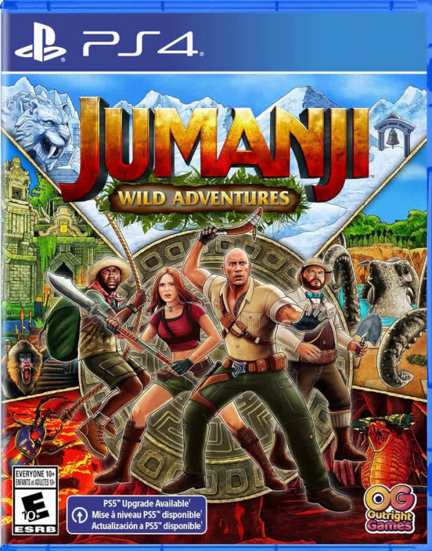 картинка Jumanji Wild Adventures [PlayStation 4,PS4 английская версия]. Купить Jumanji Wild Adventures [PlayStation 4,PS4 английская версия] в магазине 66game.ru