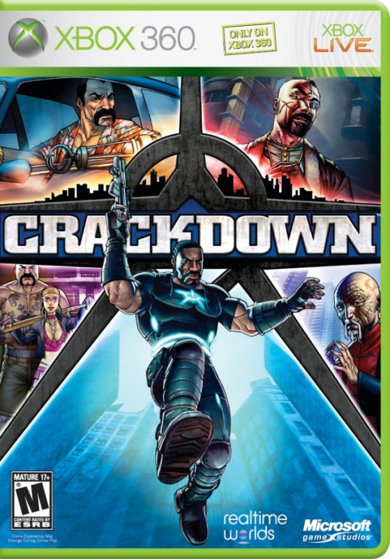 картинка Crackdown [Xbox 360, русская документация]. Купить Crackdown [Xbox 360, русская документация] в магазине 66game.ru