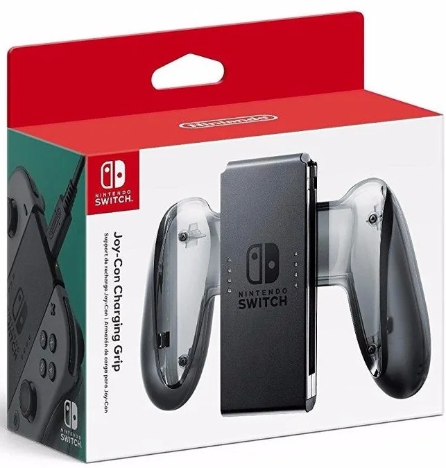 картинка Подзаряжающий держатель Joy-Con Charging Grip (Original) HAC-A-ESSKA. Купить Подзаряжающий держатель Joy-Con Charging Grip (Original) HAC-A-ESSKA в магазине 66game.ru