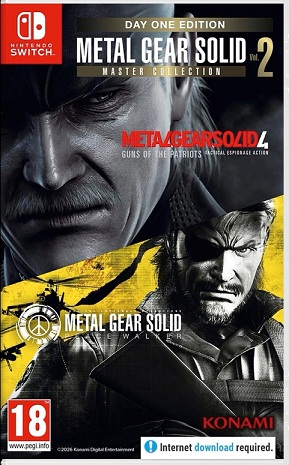 Metal Gear Solid Master Collection Vol. 2 Day One Edition [Nintendo Switch, английская версия]. Купить Metal Gear Solid Master Collection Vol. 2 Day One Edition [Nintendo Switch, английская версия] в магазине 66game.ru