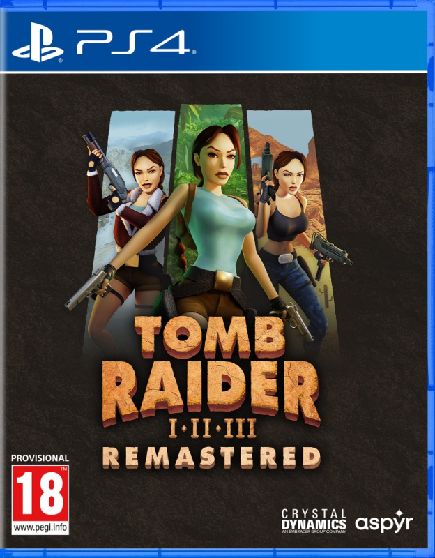 картинка Tomb Raider I-III Remastered [PS4, русская версия]. Купить Tomb Raider I-III Remastered [PS4, русская версия] в магазине 66game.ru