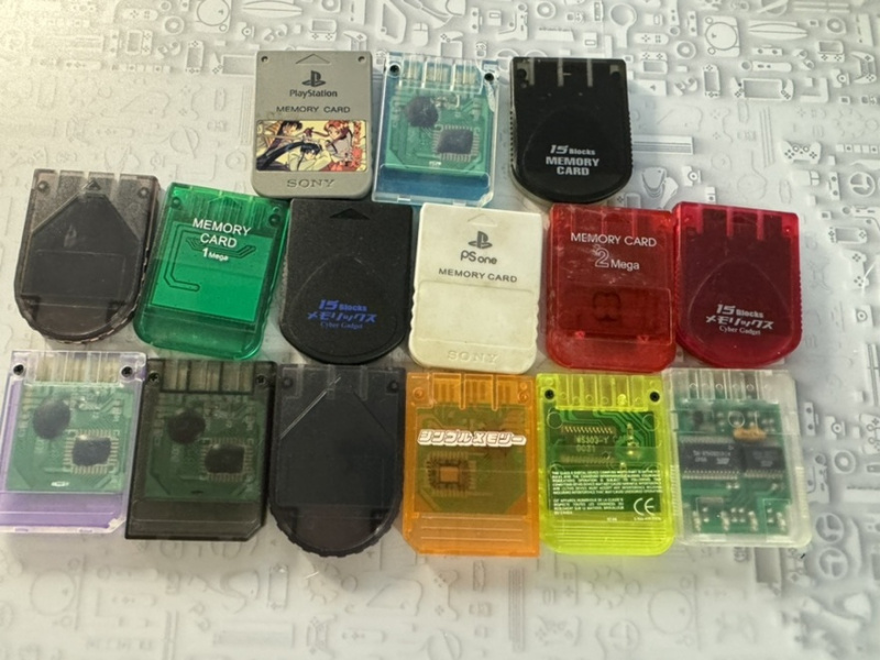 картинка Карты памяти для PS1 разные. Купить Карты памяти для PS1 разные в магазине 66game.ru