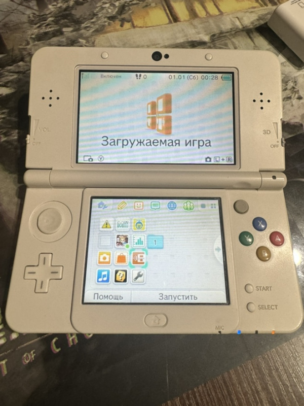 New Nintendo 3DS White + 32 Gb (Игры) [USED]. Купить New Nintendo 3DS White + 32 Gb (Игры) [USED] в магазине 66game.ru