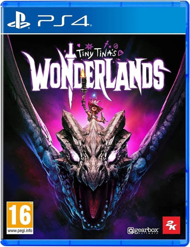 картинка Tiny Tina's Wonderlands [PS4, русские субтитры] USED. Купить Tiny Tina's Wonderlands [PS4, русские субтитры] USED в магазине 66game.ru