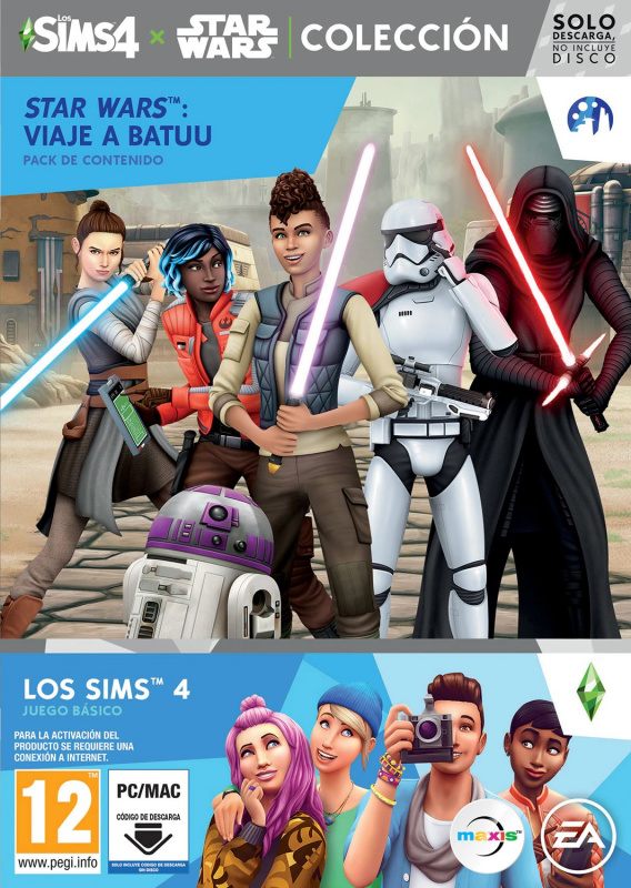 картинка Sims 4 + Звездные войны Batuu travel [PC DVD]. Купить Sims 4 + Звездные войны Batuu travel [PC DVD] в магазине 66game.ru