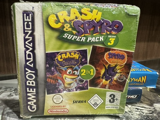 картинка Crash & Spyro Super Pack Volume 3 original [GBA] NEW !. Купить Crash & Spyro Super Pack Volume 3 original [GBA] NEW ! в магазине 66game.ru