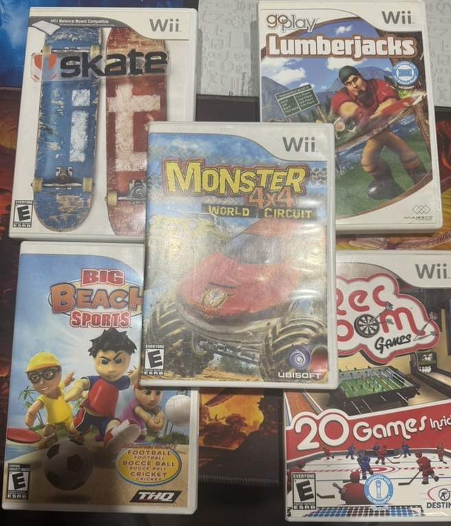 картинка Лот Американских игр для Wii (NTSC) [Wii] USED. Купить Лот Американских игр для Wii (NTSC) [Wii] USED в магазине 66game.ru