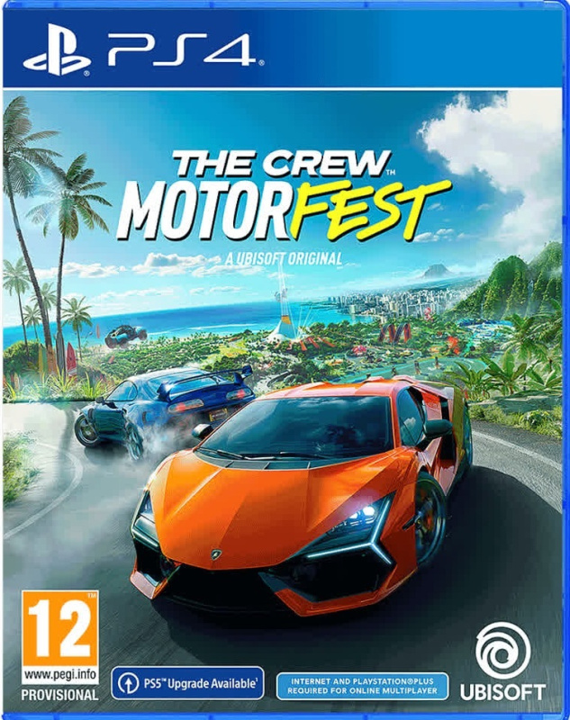 картинка The Crew Motorfest [PS4, русские субтитры] USED. Купить The Crew Motorfest [PS4, русские субтитры] USED в магазине 66game.ru