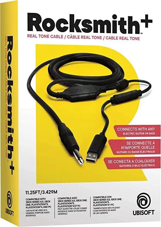 картинка Rocksmith Real Tone Cable (Кабель для гитары) PS5, Xbox Series X|S,PC. Купить Rocksmith Real Tone Cable (Кабель для гитары) PS5, Xbox Series X|S,PC в магазине 66game.ru