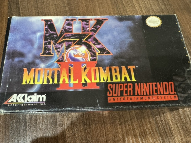 картинка Коробка от игры Mortal Kombat 3 SNES. Купить Коробка от игры Mortal Kombat 3 SNES в магазине 66game.ru