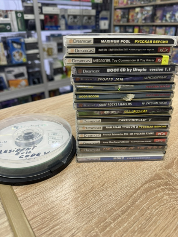 картинка Лот староделов штамповок для Dreamcast 1 от магазина 66game.ru