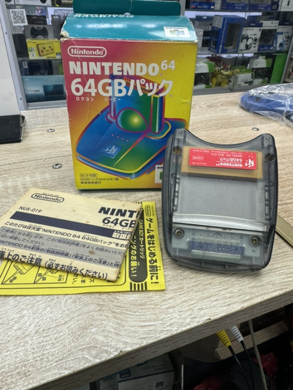 картинка Nintendo 64 GameBoy Transfer Pak NUS-A-PC-JPN. Купить Nintendo 64 GameBoy Transfer Pak NUS-A-PC-JPN в магазине 66game.ru