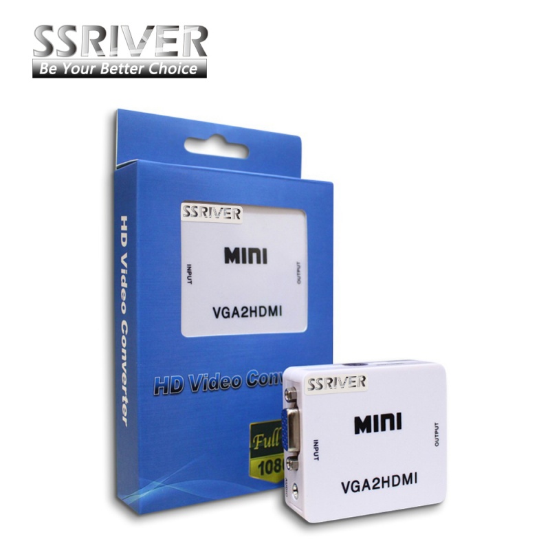 картинка Конвертер VGA-HDMI  со звуком от магазина 66game.ru