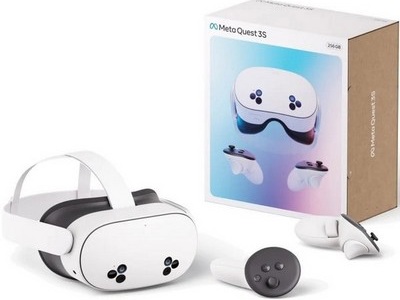картинка Шлем VR виртуальной реальности Oculus Quest 3S 256Gb. Купить Шлем VR виртуальной реальности Oculus Quest 3S 256Gb в магазине 66game.ru