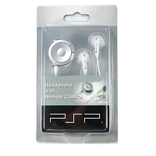 картинка Наушники с пультом PSP Slim 100X . Купить Наушники с пультом PSP Slim 100X  в магазине 66game.ru