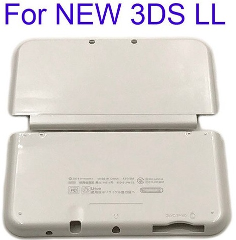картинка Сменная панель для New 3DS XL белая. Купить Сменная панель для New 3DS XL белая в магазине 66game.ru