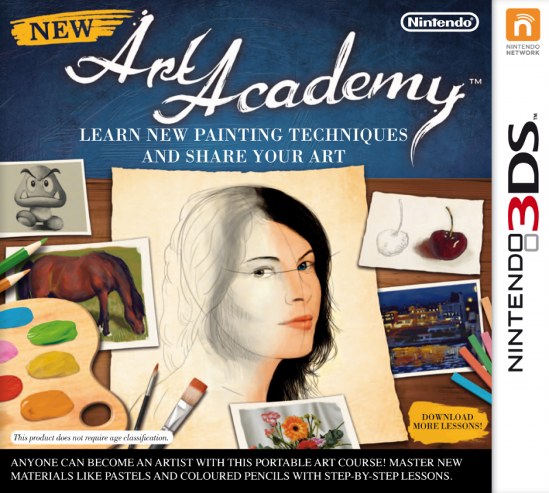 картинка New Art Academy [3DS, английская версия]. Купить New Art Academy [3DS, английская версия] в магазине 66game.ru