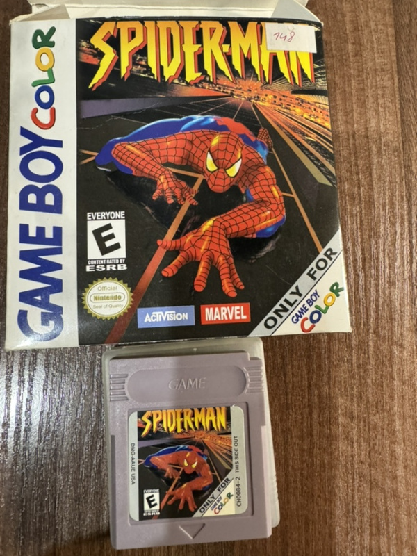  Стародел Spider-Man (Game Boy Color). Купить Стародел Spider-Man (Game Boy Color) в магазине 66game.ru
