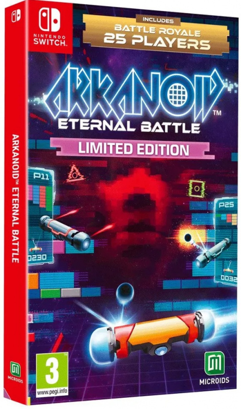 картинка Arkanoid - Eternal Battle Limited Edition (Nintendo Switch, русские субтитры) от магазина 66game.ru