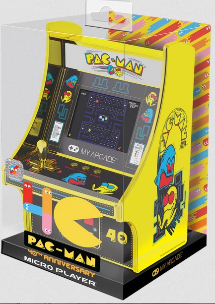 картинка My Arcade - Micro Player Pac-Man 40th Anniversary (Bandai) от магазина 66game.ru