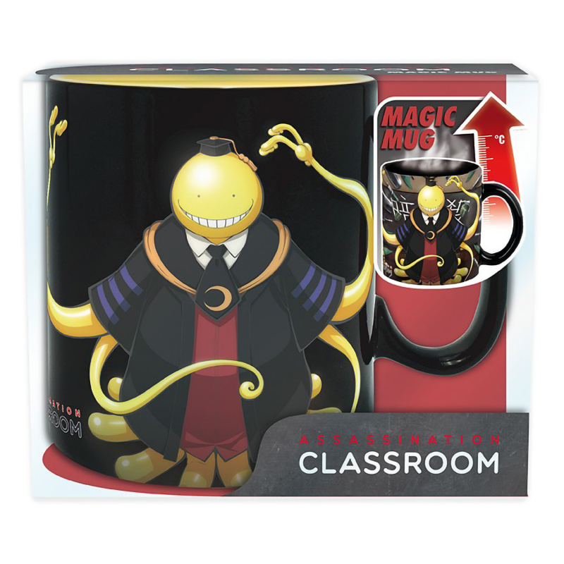 картинка Кружка ABYstyle Assassination Classroom Mug Heat Change 460ml Koro attacked (ABYMUG841) от магазина 66game.ru