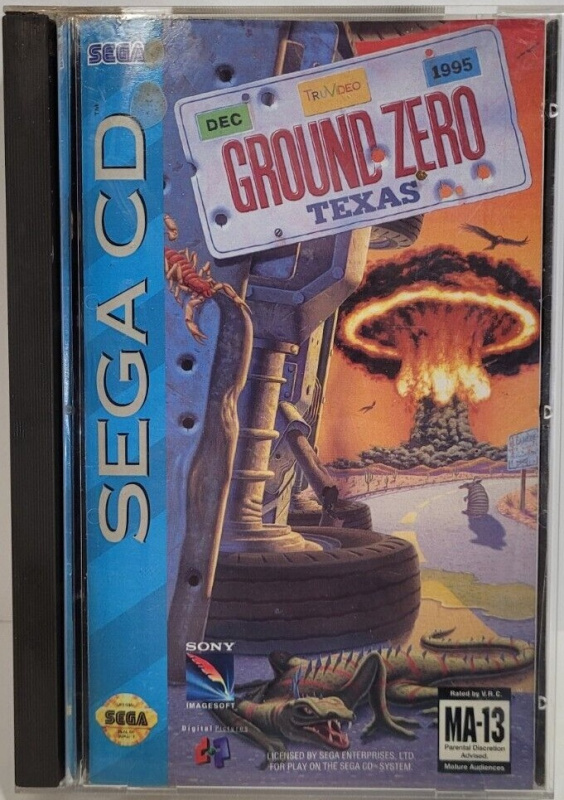 картинка Ground Zero Texas SEGA CD от магазина 66game.ru