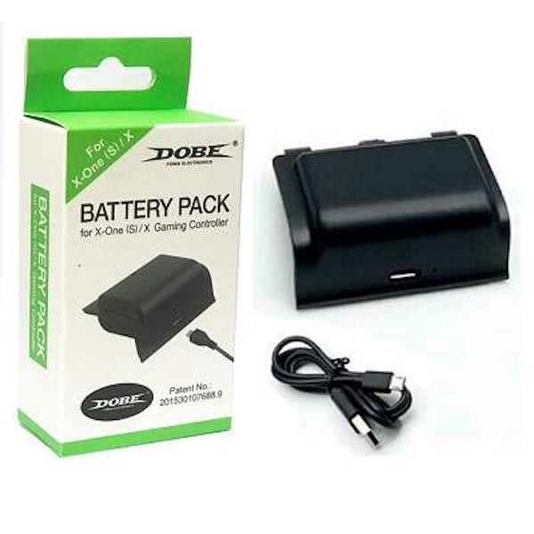 картинка Аккумулятор геймпада Xbox One S/ X 400mAh Black DOBE (TYX-561). Купить Аккумулятор геймпада Xbox One S/ X 400mAh Black DOBE (TYX-561) в магазине 66game.ru