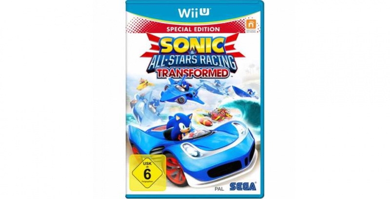 картинка Sonic All-Star Racing: Transformed Limited Edition [Wii-U] USED. Купить Sonic All-Star Racing: Transformed Limited Edition [Wii-U] USED в магазине 66game.ru