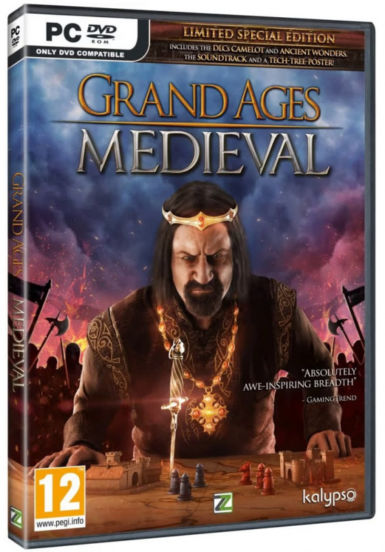 картинка Grand Ages: Medieval Limited Special Edition [PC DVD]. Купить Grand Ages: Medieval Limited Special Edition [PC DVD] в магазине 66game.ru