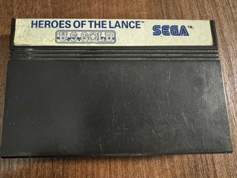 картинка Heroes of the Lance (Sega Master System) USED  от магазина 66game.ru
