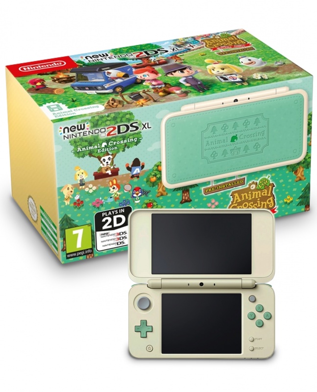 New Nintendo 2DS XL Animal Crossing Edition + 32 Gb [NEW - 99%] . Купить New Nintendo 2DS XL Animal Crossing Edition + 32 Gb [NEW - 99%]  в магазине 66game.ru