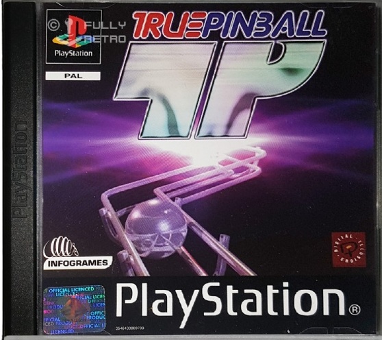 картинка True Pinball original [PS1, английская версия] USED от магазина 66game.ru