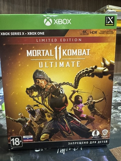 картинка Mortal Kombat 11: Ultimate. Limited Edition [Xbox Series X, русские субтитры] USED. Купить Mortal Kombat 11: Ultimate. Limited Edition [Xbox Series X, русские субтитры] USED в магазине 66game.ru